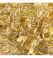 Beads 5mm - Glass Nalki - Golden